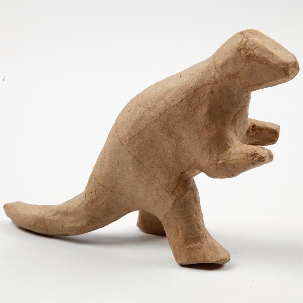 Dinofigur Pappmache 12,5x17cm, 1Stk von Creative Company