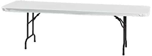Creative Converting Kunststoff Stay Put Festtafel, 30 von Beton, weiß von Creative Converting