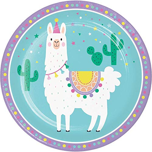 Creative Converting Lama-Party-Pappteller, 8 Karat, mehrfarbig, 22,9 cm Creative Converting Lama-Party-Pappteller, 8 Karat, mehrfarbig, 22,9 cm von Creative Converting