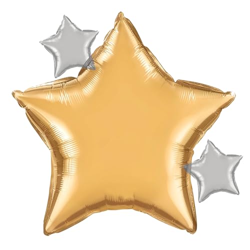 Sternennacht-Ballon in Sternenform, Metallic von Creative Converting