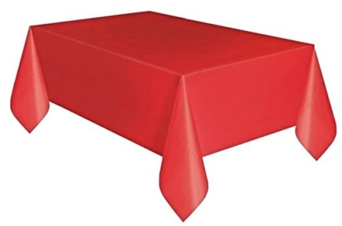 Creative Convertting 8C011031 Tischdecke, Kunststoff, 137 x 274 cm, Rot Creative Convertting 8C011031 Tischdecke, Kunststoff, 137 x 274 cm, Rot von Creative Convertting