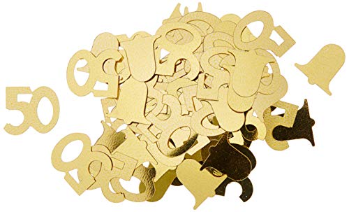 Creative Convertting- Confetti 14 gr, Nr 50, Mehrfarbig, 8C021080 von Creative Converting