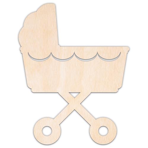 Creative Deco Personalisierte Babyparty Deko aus Sperrholz 3mm | Kinderwagen | 10-100 cm | Baby Shower Baby Party Dekoration | Lasergeschnittene Sperrholzausschnitte für Decoupage, zum Bemalen Creative Deco Personalisierte Babyparty Deko aus Sperrholz 3mm | Kinderwagen | 10-100 cm | Baby Shower Baby Party Dekoration | Lasergeschnittene Sperrholzausschnitte für Decoupage, zum Bemalen von Creative Deco