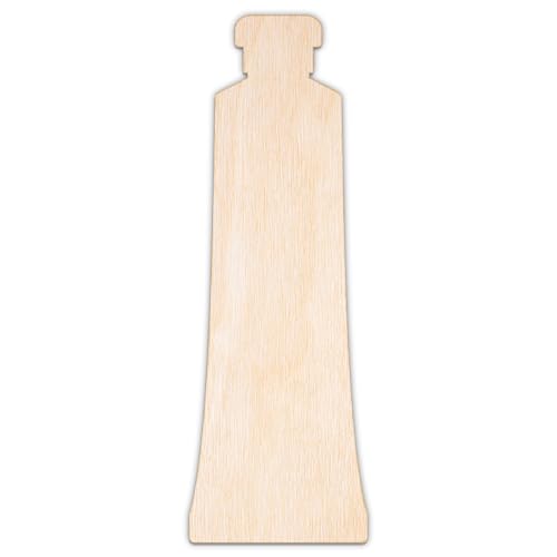 Creative Deco Personalisierte Holzscheiben Anhänger Sperrholz 3mm | Farbtube ausgelaufen | 5-100 cm | Holz Wanddeko Kinderzimmer | Lasergeschnittene Sperrholzausschnitte für Decoupage, zum Bemalen von Creative Deco