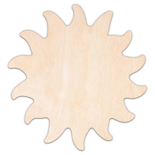 Creative Deco Personalisierte Holzscheiben Anhänger Sperrholz 3mm | Sonne | 5-100 cm | Wetter Wand Deko Holz | Lasergeschnittene Sperrholzausschnitte für Decoupage, zum Bemalen, Basteln Creative Deco Personalisierte Holzscheiben Anhänger Sperrholz 3mm | Sonne | 5-100 cm | Wetter Wand Deko Holz | Lasergeschnittene Sperrholzausschnitte für Decoupage, zum Bemalen, Basteln von Creative Deco