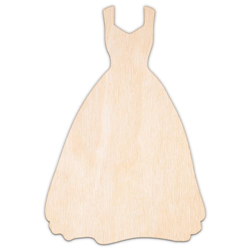 Creative Deco Personalisierte Holzscheiben | Hochzeitskleid | 5-100 cm | Sperrholz 3 mm | Holzformen Hochzeit | Wanddeko | Hochzeitsdeko Tisch | Lasergeschnittene Sperrholzausschnitte für Decoupage Creative Deco Personalisierte Holzscheiben | Hochzeitskleid | 5-100 cm | Sperrholz 3 mm | Holzformen Hochzeit | Wanddeko | Hochzeitsdeko Tisch | Lasergeschnittene Sperrholzausschnitte für Decoupage von Creative Deco