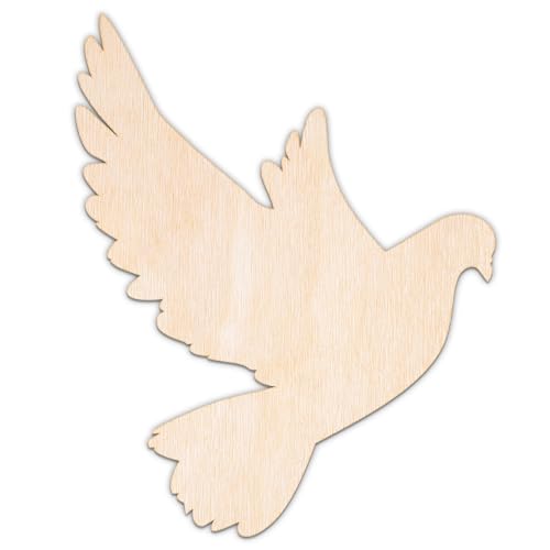 Creative Deco Personalisierte Holzscheiben | Taube | 5-100 cm | Sperrholz 3 mm | Holzformen Hochzeit | Wanddeko | Hochzeitsdeko Tisch | Lasergeschnittene Sperrholzausschnitte für Decoupage Creative Deco Personalisierte Holzscheiben | Taube | 5-100 cm | Sperrholz 3 mm | Holzformen Hochzeit | Wanddeko | Hochzeitsdeko Tisch | Lasergeschnittene Sperrholzausschnitte für Decoupage von Creative Deco