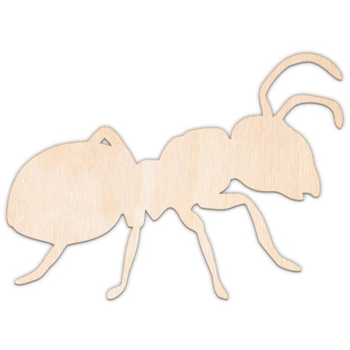 Creative Deco Personalisierte Holztiere aus Sperrholz 3mm | Ameise | 5-100 cm | Waldtiere Tierfiguren | Wanddeko Kinderzimmer | Lasergeschnittene Sperrholzausschnitte für Decoupage, zum Bemalen Creative Deco Personalisierte Holztiere aus Sperrholz 3mm | Ameise | 5-100 cm | Waldtiere Tierfiguren | Wanddeko Kinderzimmer | Lasergeschnittene Sperrholzausschnitte für Decoupage, zum Bemalen von Creative Deco