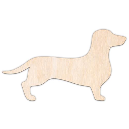 Creative Deco Personalisierte Holztiere aus Sperrholz 3mm | Dackel | 5-100 cm | Haustiere Tierfiguren | Wanddeko Kinderzimmer | Lasergeschnittene Sperrholzausschnitte für Decoupage, zum Bemalen Creative Deco Personalisierte Holztiere aus Sperrholz 3mm | Dackel | 5-100 cm | Haustiere Tierfiguren | Wanddeko Kinderzimmer | Lasergeschnittene Sperrholzausschnitte für Decoupage, zum Bemalen von Creative Deco