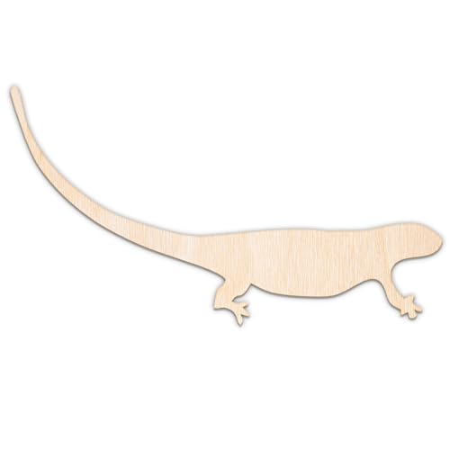 Creative Deco Personalisierte Holztiere aus Sperrholz 3mm | Echse | 5-100 cm | Zootiere Tierfiguren | Wanddeko Kinderzimmer | Lasergeschnittene Sperrholzausschnitte für Decoupage, zum Bemalen Creative Deco Personalisierte Holztiere aus Sperrholz 3mm | Echse | 5-100 cm | Zootiere Tierfiguren | Wanddeko Kinderzimmer | Lasergeschnittene Sperrholzausschnitte für Decoupage, zum Bemalen von Creative Deco