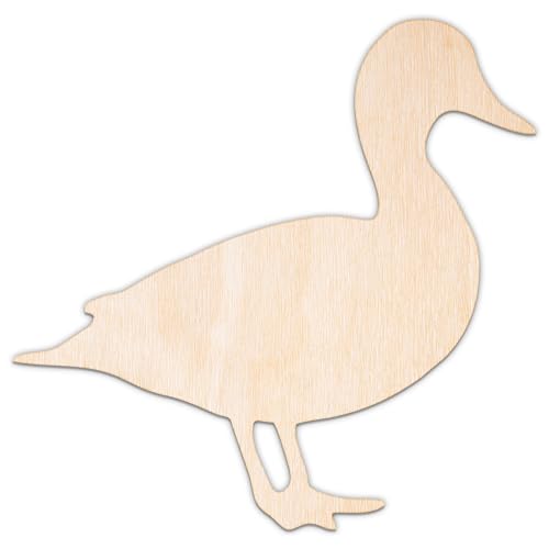 Creative Deco Personalisierte Holztiere aus Sperrholz 3mm | Ente | 5-100 cm | Bauernhoftiere Tierfiguren zum Bemalen | Wanddeko Kinderzimmer | Lasergeschnittene Sperrholzausschnitte für Decoupage Creative Deco Personalisierte Holztiere aus Sperrholz 3mm | Ente | 5-100 cm | Bauernhoftiere Tierfiguren zum Bemalen | Wanddeko Kinderzimmer | Lasergeschnittene Sperrholzausschnitte für Decoupage von Creative Deco