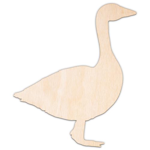 Creative Deco Personalisierte Holztiere aus Sperrholz 3mm | Gans | 5-100 cm | Bauernhoftiere Tierfiguren zum Bemalen | Wanddeko Kinderzimmer | Lasergeschnittene Sperrholzausschnitte für Decoupage Creative Deco Personalisierte Holztiere aus Sperrholz 3mm | Gans | 5-100 cm | Bauernhoftiere Tierfiguren zum Bemalen | Wanddeko Kinderzimmer | Lasergeschnittene Sperrholzausschnitte für Decoupage von Creative Deco