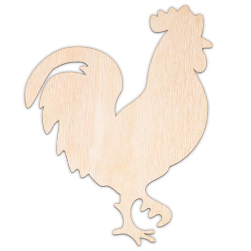 Creative Deco Personalisierte Holztiere aus Sperrholz 3mm | Hahn | 5-100 cm | Bauernhoftiere Tierfiguren zum Bemalen | Wanddeko Kinderzimmer | Lasergeschnittene Sperrholzausschnitte für Decoupage Creative Deco Personalisierte Holztiere aus Sperrholz 3mm | Hahn | 5-100 cm | Bauernhoftiere Tierfiguren zum Bemalen | Wanddeko Kinderzimmer | Lasergeschnittene Sperrholzausschnitte für Decoupage von Creative Deco
