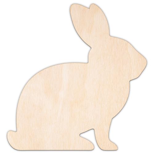 Creative Deco Personalisierte Holztiere aus Sperrholz 3mm | Kaninchen | 5-100 cm | Haustiere Tierfiguren | Wanddeko Kinderzimmer | Lasergeschnittene Sperrholzausschnitte für Decoupage, zum Bemalen Creative Deco Personalisierte Holztiere aus Sperrholz 3mm | Kaninchen | 5-100 cm | Haustiere Tierfiguren | Wanddeko Kinderzimmer | Lasergeschnittene Sperrholzausschnitte für Decoupage, zum Bemalen von Creative Deco