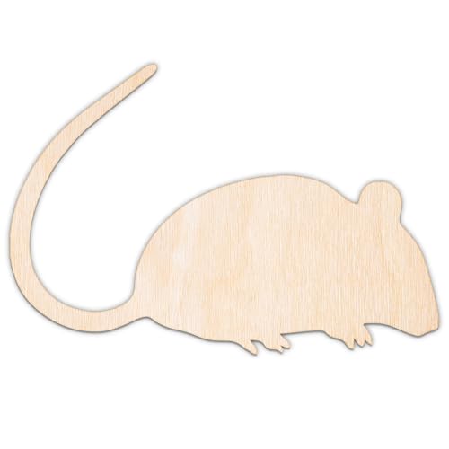 Creative Deco Personalisierte Holztiere aus Sperrholz 3mm | Maus | 5-100 cm | Haustiere Tierfiguren | Wanddeko Kinderzimmer | Lasergeschnittene Sperrholzausschnitte für Decoupage, zum Bemalen Creative Deco Personalisierte Holztiere aus Sperrholz 3mm | Maus | 5-100 cm | Haustiere Tierfiguren | Wanddeko Kinderzimmer | Lasergeschnittene Sperrholzausschnitte für Decoupage, zum Bemalen von Creative Deco