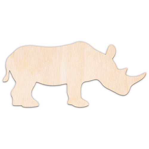 Creative Deco Personalisierte Holztiere aus Sperrholz 3mm | Nashorn | 5-100 cm | Zootiere Tierfiguren | Wanddeko Kinderzimmer | Lasergeschnittene Sperrholzausschnitte für Decoupage, zum Bemalen Creative Deco Personalisierte Holztiere aus Sperrholz 3mm | Nashorn | 5-100 cm | Zootiere Tierfiguren | Wanddeko Kinderzimmer | Lasergeschnittene Sperrholzausschnitte für Decoupage, zum Bemalen von Creative Deco