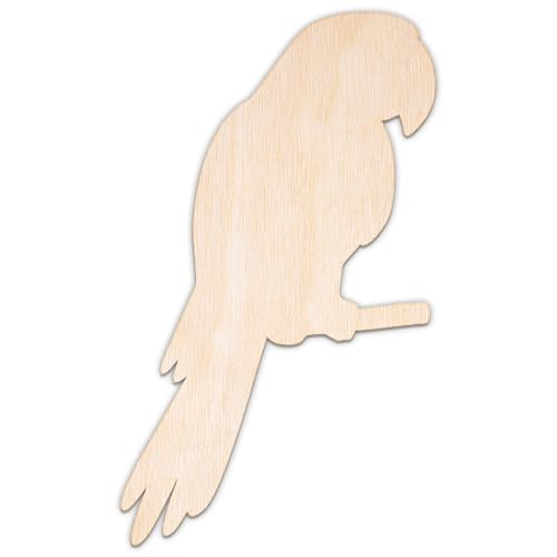 Creative Deco Personalisierte Holztiere aus Sperrholz 3mm | Papagei | 5-100 cm | Zootiere Tierfiguren | Wanddeko Kinderzimmer | Lasergeschnittene Sperrholzausschnitte für Decoupage, zum Bemalen Creative Deco Personalisierte Holztiere aus Sperrholz 3mm | Papagei | 5-100 cm | Zootiere Tierfiguren | Wanddeko Kinderzimmer | Lasergeschnittene Sperrholzausschnitte für Decoupage, zum Bemalen von Creative Deco