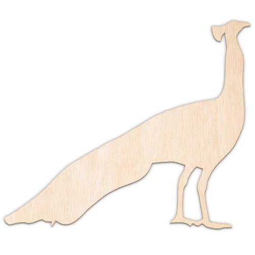 Creative Deco Personalisierte Holztiere aus Sperrholz 3mm | Pfau | 5-100 cm | Zootiere Tierfiguren | Wanddeko Kinderzimmer | Lasergeschnittene Sperrholzausschnitte für Decoupage, zum Bemalen Creative Deco Personalisierte Holztiere aus Sperrholz 3mm | Pfau | 5-100 cm | Zootiere Tierfiguren | Wanddeko Kinderzimmer | Lasergeschnittene Sperrholzausschnitte für Decoupage, zum Bemalen von Creative Deco