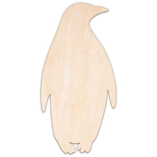 Creative Deco Personalisierte Holztiere aus Sperrholz 3mm | Pinguin | 5-100 cm | Zootiere Tierfiguren | Wanddeko Kinderzimmer | Lasergeschnittene Sperrholzausschnitte für Decoupage, zum Bemalen Creative Deco Personalisierte Holztiere aus Sperrholz 3mm | Pinguin | 5-100 cm | Zootiere Tierfiguren | Wanddeko Kinderzimmer | Lasergeschnittene Sperrholzausschnitte für Decoupage, zum Bemalen von Creative Deco