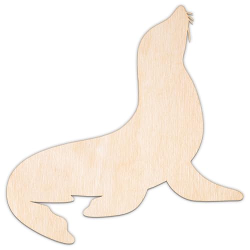Creative Deco Personalisierte Holztiere aus Sperrholz 3mm | Robbe | 5-100 cm | Zootiere Tierfiguren | Wanddeko Kinderzimmer | Lasergeschnittene Sperrholzausschnitte für Decoupage, zum Bemalen Creative Deco Personalisierte Holztiere aus Sperrholz 3mm | Robbe | 5-100 cm | Zootiere Tierfiguren | Wanddeko Kinderzimmer | Lasergeschnittene Sperrholzausschnitte für Decoupage, zum Bemalen von Creative Deco