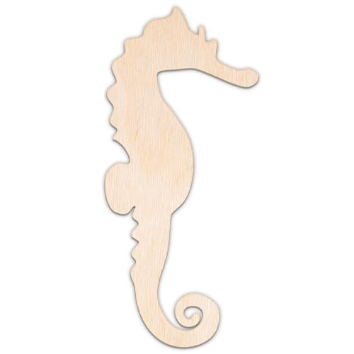 Creative Deco Personalisierte Holztiere aus Sperrholz 3mm | Seepferd | 5-100 cm | Zootiere Tierfiguren | Wanddeko Kinderzimmer | Lasergeschnittene Sperrholzausschnitte für Decoupage, zum Bemalen Creative Deco Personalisierte Holztiere aus Sperrholz 3mm | Seepferd | 5-100 cm | Zootiere Tierfiguren | Wanddeko Kinderzimmer | Lasergeschnittene Sperrholzausschnitte für Decoupage, zum Bemalen von Creative Deco