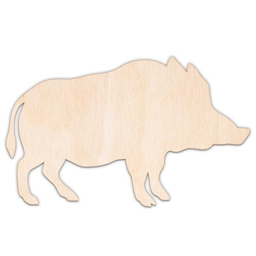 Creative Deco Personalisierte Holztiere aus Sperrholz 3mm | Wildschwein | 5-100 cm | Waldtiere Tierfiguren | Wanddeko Kinderzimmer | Lasergeschnittene Sperrholzausschnitte für Decoupage, zum Bemalen Creative Deco Personalisierte Holztiere aus Sperrholz 3mm | Wildschwein | 5-100 cm | Waldtiere Tierfiguren | Wanddeko Kinderzimmer | Lasergeschnittene Sperrholzausschnitte für Decoupage, zum Bemalen von Creative Deco