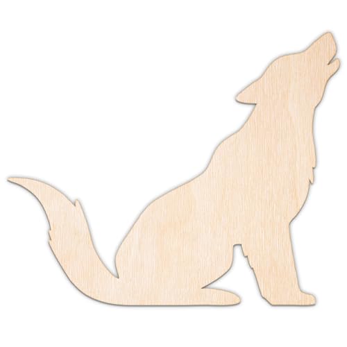 Creative Deco Personalisierte Holztiere aus Sperrholz 3mm | Wolf | 5-100 cm | Waldtiere Tierfiguren | Wanddeko Kinderzimmer | Lasergeschnittene Sperrholzausschnitte für Decoupage, zum Bemalen Creative Deco Personalisierte Holztiere aus Sperrholz 3mm | Wolf | 5-100 cm | Waldtiere Tierfiguren | Wanddeko Kinderzimmer | Lasergeschnittene Sperrholzausschnitte für Decoupage, zum Bemalen von Creative Deco