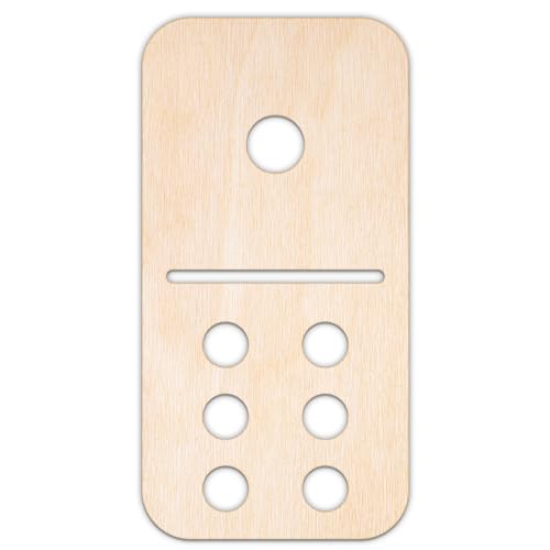 Creative Deco Personalisierte Spielzeug Holzanhänger zum Bemalen aus Sperrholz 3mm | Domino | 10-100 cm | Kinderzimmer Deko Wanddeko | Lasergeschnittene Sperrholzausschnitte für Decoupage Creative Deco Personalisierte Spielzeug Holzanhänger zum Bemalen aus Sperrholz 3mm | Domino | 10-100 cm | Kinderzimmer Deko Wanddeko | Lasergeschnittene Sperrholzausschnitte für Decoupage von Creative Deco