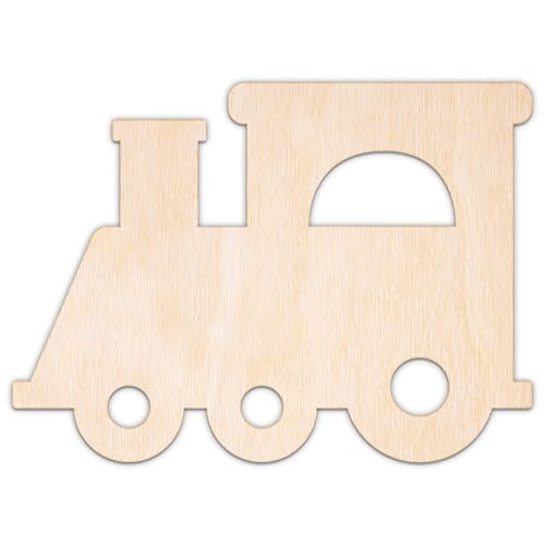 Creative Deco Personalisierte Spielzeug Holzanhänger zum Bemalen aus Sperrholz 3mm | Zug Lokomotive | 10-100 cm | Kinderzimmer Deko Wanddeko | Lasergeschnittene Sperrholzausschnitte für Decoupage Creative Deco Personalisierte Spielzeug Holzanhänger zum Bemalen aus Sperrholz 3mm | Zug Lokomotive | 10-100 cm | Kinderzimmer Deko Wanddeko | Lasergeschnittene Sperrholzausschnitte für Decoupage von Creative Deco
