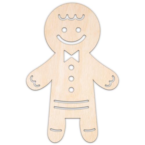 Creative Deco Personalisierte Weihnachtsanhänger aus Sperrholz 3mm | Lebkuchenmann 3 | 10-100 cm | Weihnachtsdeko Holz | Lasergeschnittene Sperrholzausschnitte für Decoupage Creative Deco Personalisierte Weihnachtsanhänger aus Sperrholz 3mm | Lebkuchenmann 3 | 10-100 cm | Weihnachtsdeko Holz | Lasergeschnittene Sperrholzausschnitte für Decoupage von Creative Deco