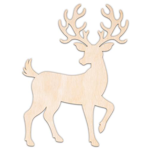 Creative Deco Personalisierte Weihnachtsanhänger aus Sperrholz 3mm | Rentier | 10-100 cm | Weihnachtsdeko Holz | Lasergeschnittene Sperrholzausschnitte für Decoupage Creative Deco Personalisierte Weihnachtsanhänger aus Sperrholz 3mm | Rentier | 10-100 cm | Weihnachtsdeko Holz | Lasergeschnittene Sperrholzausschnitte für Decoupage von Creative Deco