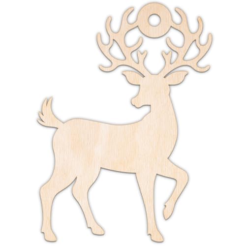 Creative Deco Personalisierte Weihnachtsanhänger aus Sperrholz 3mm | Rentier Anhänger | 10-100 cm | Weihnachtsdeko Holz | Lasergeschnittene Sperrholzausschnitte für Decoupage Creative Deco Personalisierte Weihnachtsanhänger aus Sperrholz 3mm | Rentier Anhänger | 10-100 cm | Weihnachtsdeko Holz | Lasergeschnittene Sperrholzausschnitte für Decoupage von Creative Deco