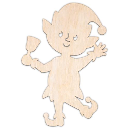 Creative Deco Personalisierte Weihnachtsanhänger aus Sperrholz 3mm | Weihnachtself Details | 10-100 cm | Weihnachtsdeko Holz | Lasergeschnittene Sperrholzausschnitte für Decoupage Creative Deco Personalisierte Weihnachtsanhänger aus Sperrholz 3mm | Weihnachtself Details | 10-100 cm | Weihnachtsdeko Holz | Lasergeschnittene Sperrholzausschnitte für Decoupage von Creative Deco