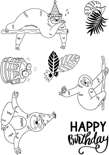 Creative Expressions UMSDB148 Stempel-Set mit Faultier-Motiv, durchsichtig, A5 Creative Expressions UMSDB148 Stempel-Set mit Faultier-Motiv, durchsichtig, A5 von Creative Expressions