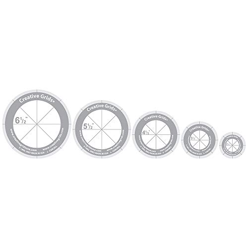 Creative Grids Non-Slip Rotary Cutting Circles by Creative Grids Creative Grids Non-Slip Rotary Cutting Circles by Creative Grids von Creative Grids