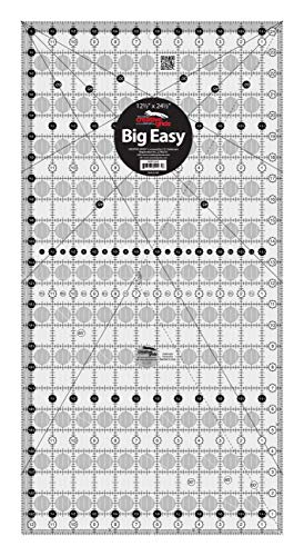 Creative Grids Quilt-Lineal, 61 x 30,5 cm, Acryl, rutschfester Griff, Schwarz-Weiß, USA Creative Grids Quilt-Lineal, 61 x 30,5 cm, Acryl, rutschfester Griff, Schwarz-Weiß, USA von Creative Grids