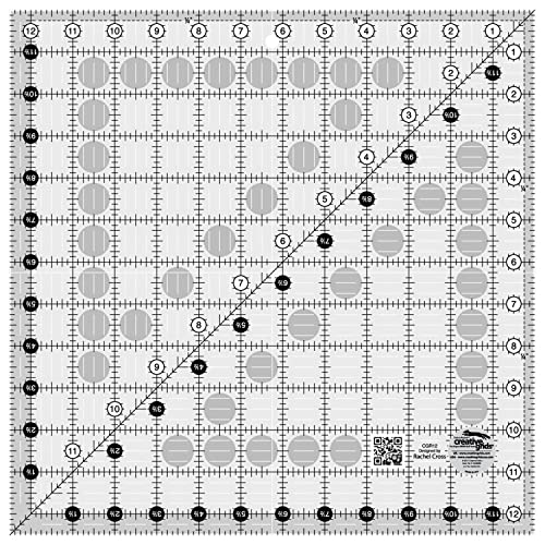 Creative Raster Quilting Lineal 31,8 cm quadratisch von Creative Grids