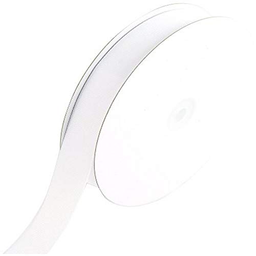 Creative Ideas GRO0708-029 Ripsband, 2,2 cm breit, 45,7 m, Weiß Creative Ideas GRO0708-029 Ripsband, 2,2 cm breit, 45,7 m, Weiß von Creative Ideas