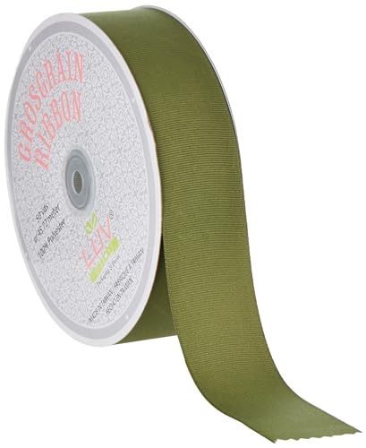 Creative Ideas Massives Ripsband, 3,8 cm x 45,7 m, Moosgrün Creative Ideas Massives Ripsband, 3,8 cm x 45,7 m, Moosgrün von Creative Ideas