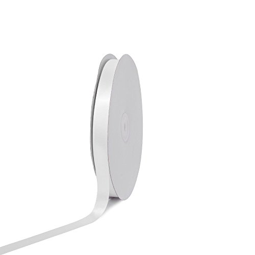 Creative Ideas PSF0508-029 Massives Satinband, 1,6 cm x 91,4 m, Weiß von Creative Ideas