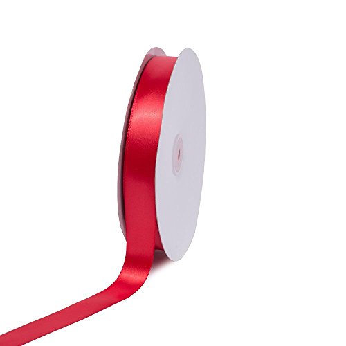 Kreative Ideen psf0708–250 massiv Satinband, 7/20,3 cm/100 yd, rot von Creative Ideas