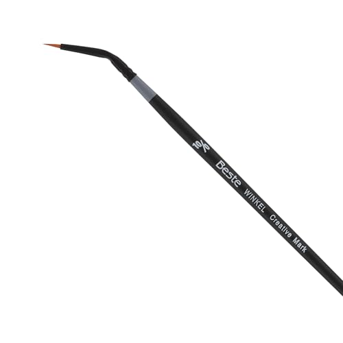 Creative Mark Beste Golden Taklon Haarbürsten, Weltklasse-Pinsel für Acryl, Aquarell, wasserlösliches Öl und jede nasse Farbe, 10 x 0 von Creative Mark