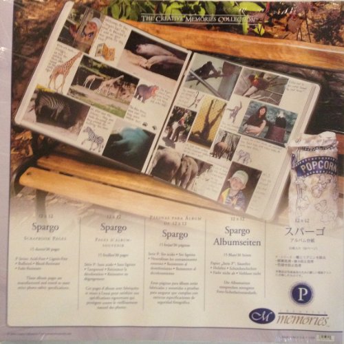 Spargo Scrapbook-Seiten, 30,5 x 30,5 cm, Originalgröße von Creative Memories