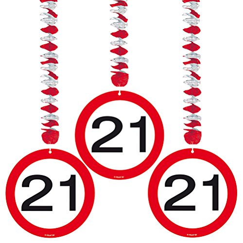 Folat 05120 - Rotorspirale - Verkehrszeichen - 3 STK. - Zahl: 21 Folat 05120 - Rotorspirale - Verkehrszeichen - 3 STK. - Zahl: 21 von Folat