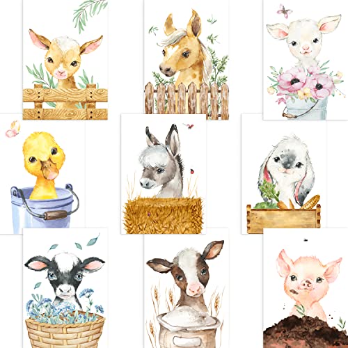 CreativeRobin FarmTier Poster fürs Kinderzimmer I Süße Babyzimmer Deko CreativeRobin FarmTier Poster fürs Kinderzimmer I Süße Babyzimmer Deko von CreativeRobin