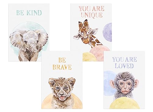 CreativeRobin Safari Tiere Poster Set I Kinderzimmer & Babyzimmer Deko I CreativeRobin Safari Tiere Poster Set I Kinderzimmer & Babyzimmer Deko I von CreativeRobin