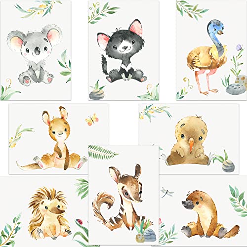 CreativeRobin Tier Poster Australiens I Kinderzimmer Deko I DIN A4 CreativeRobin Tier Poster Australiens I Kinderzimmer Deko I DIN A4 von CreativeRobin