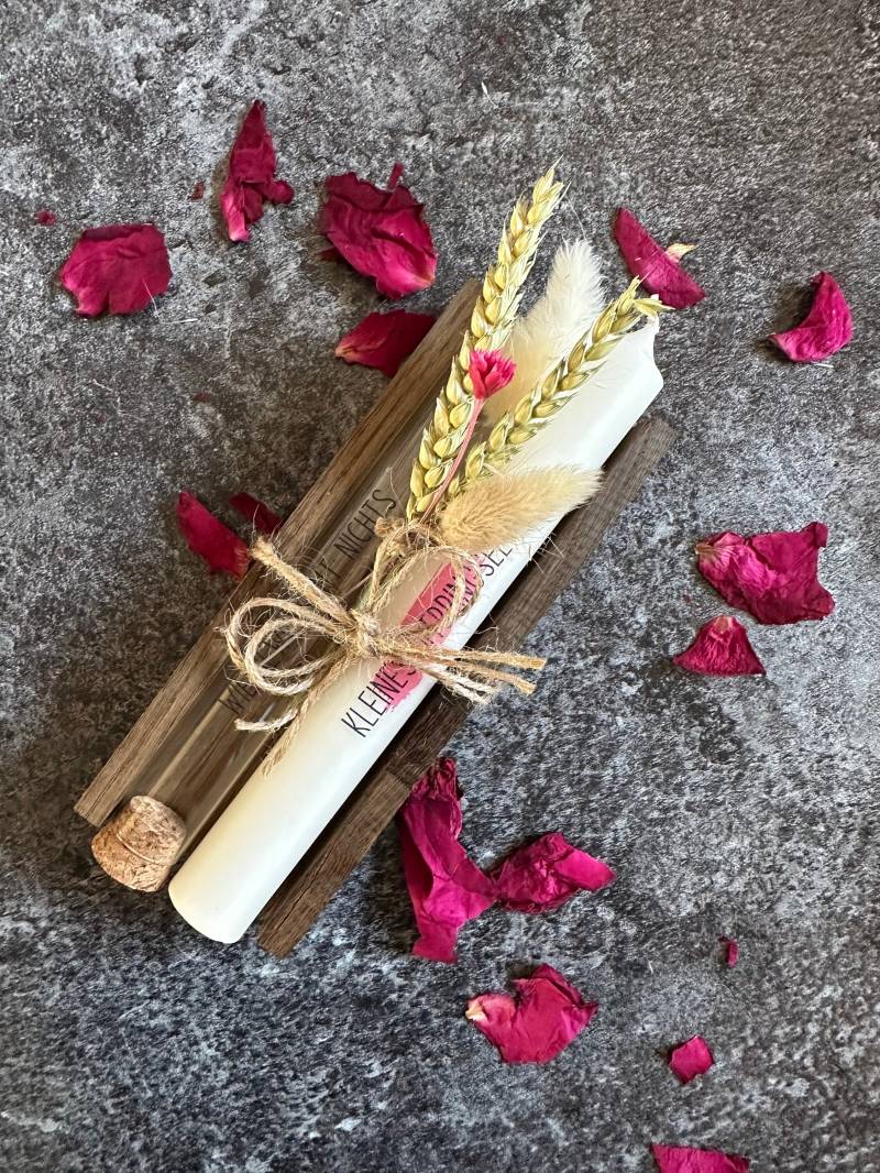 Geschenk Zum Geburtstag/Kerze Mit Verschiedenen Sprüchen/ Kleines Mitbringsel/ Freude Schenken/ Geldgeschenk/Reagenzglas/ Wunscherfüller von Creativeartsbylisa
