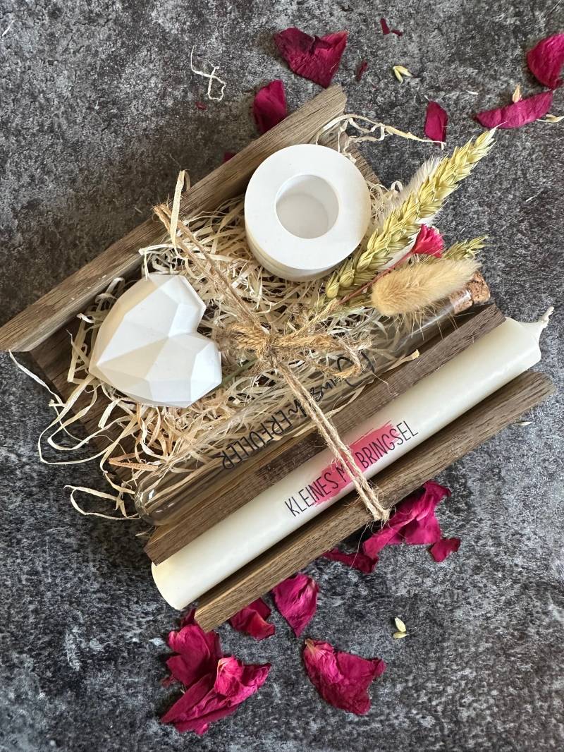 Geschenkset Zum Geburtstag/Kerze Verschiedenen Sprüchen/ Kleines Mitbringsel/ Freude Schenken/ Geldgeschenk/Reagenzglas/ Wunscherfüller von Creativeartsbylisa
