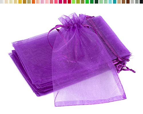Creativery 10 Stück Organzasäckchen 10x15 cm Lila Purpur Violett Creativery 10 Stück Organzasäckchen 10x15 cm Lila Purpur Violett von Creativery
